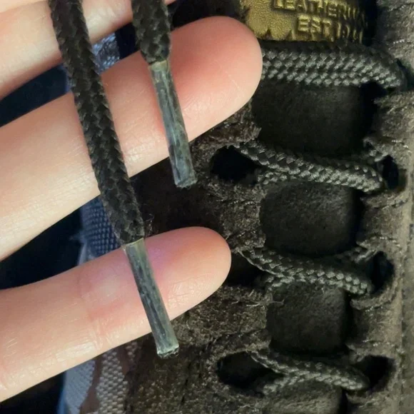 Coach leatherware sneakers leather suede brown tan gold logo - Picture 12 of 16